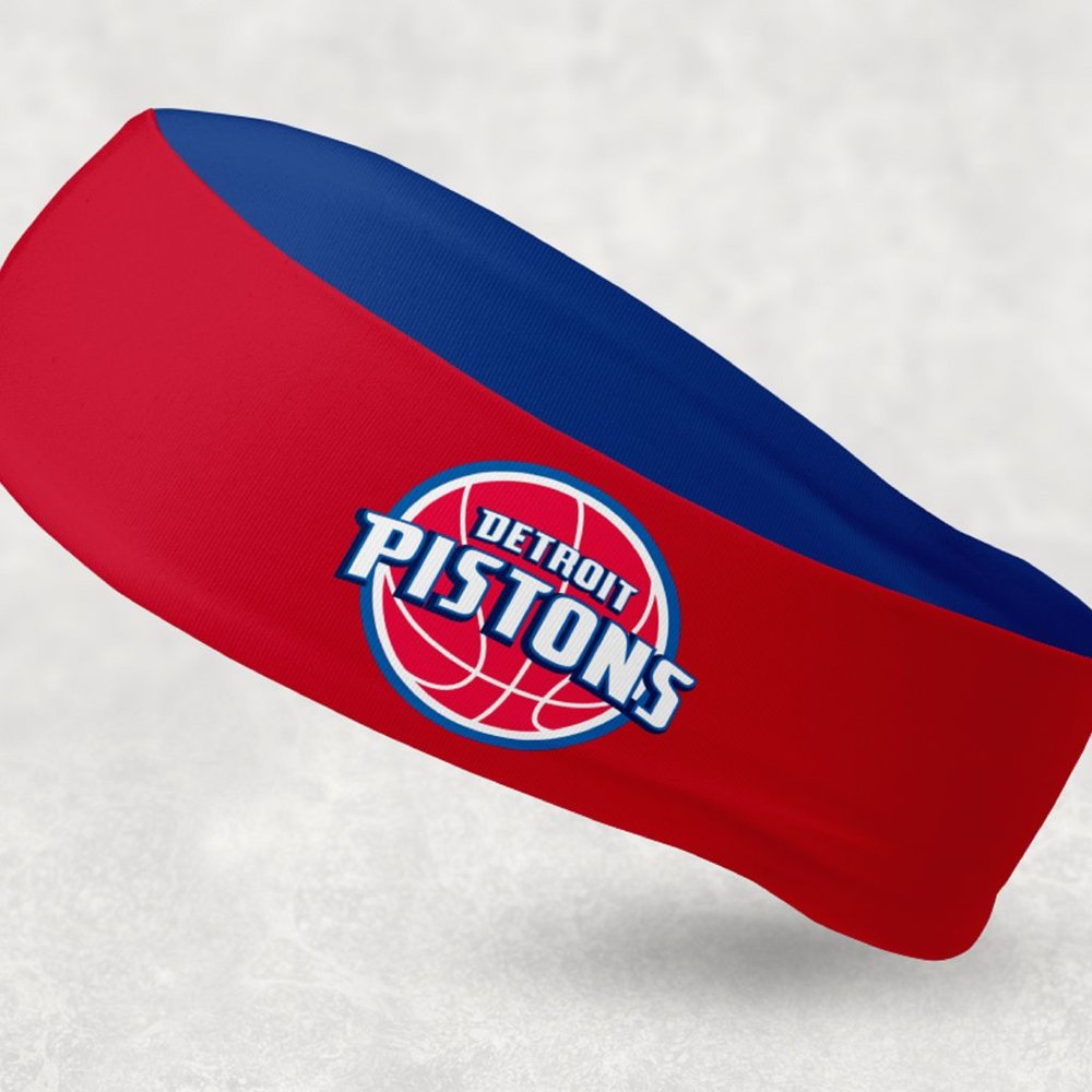 NEW - Reversible Detroit Pistons Headband